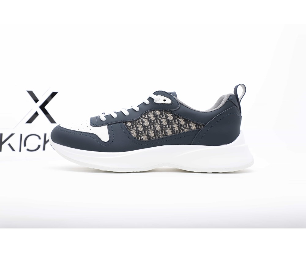 Dior B25 Runner Navy Blue Oblique Jacquard