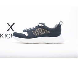 Dior B25 Runner Navy Blue Oblique Jacquard