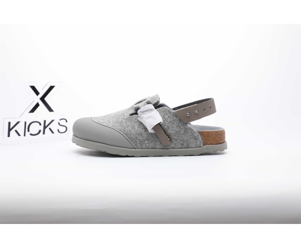 Dior by Birkenstock Tokio Mule Grey