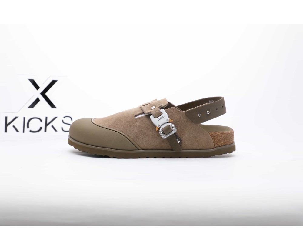 Dior by Birkenstock Coffee