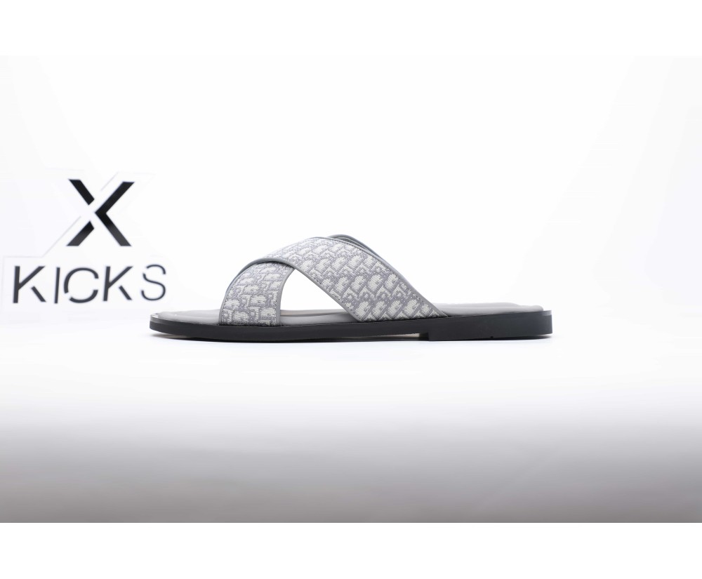 Dior Alias Sandals Oblique White