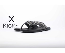 Dior Alias Sandals Black Oblique 1