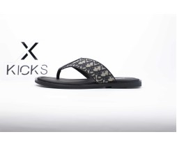 Dior Alias Sandals Black Oblique 1