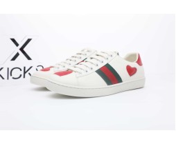 Gucci Ace Embroidered Hearts
