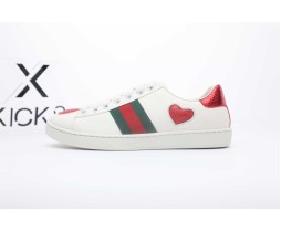 Gucci Ace Embroidered Hearts