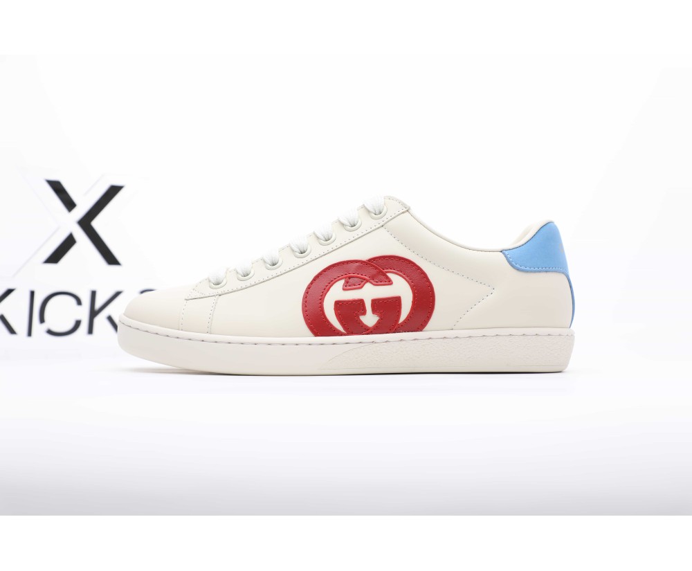Gucci Ace Interlocking G Red