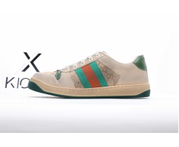 Gucci Screener Butter Leather Green