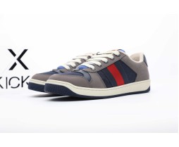 Gucci Screener GG Sneaker Grey Suede