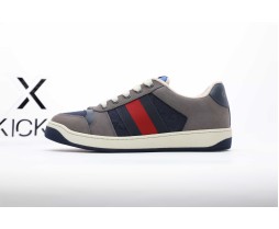 Gucci Screener GG Sneaker Grey Suede