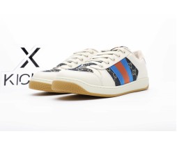 Gucci Screener Denim GG Black Canvas