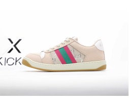 Gucci Screener Cream Leather 