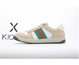Gucci Screener Leather GG Red Green Light