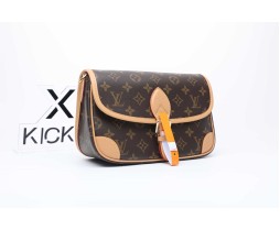 Louis Vuitton Diane Satchel Monogram Brown/Beige/Multi