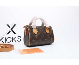 Louis Vuitton Nano Speedy Monogram Canvas Brown
