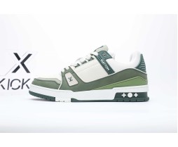 Louis Vuitton LV Trainer Green White