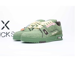 Louis Vuitton LV Trainer Green 