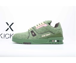 Louis Vuitton LV Trainer Green 