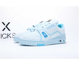Louis Vuitton LV Trainer Wathet Blue