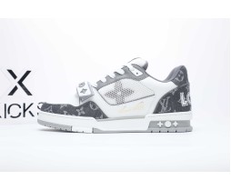 Louis Vuitton LV Trainer White Grey Black
