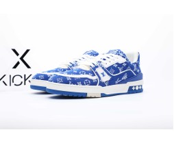 Louis Vuitton Trainer Blue White