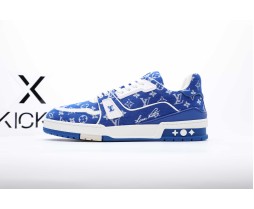 Louis Vuitton Trainer Blue White