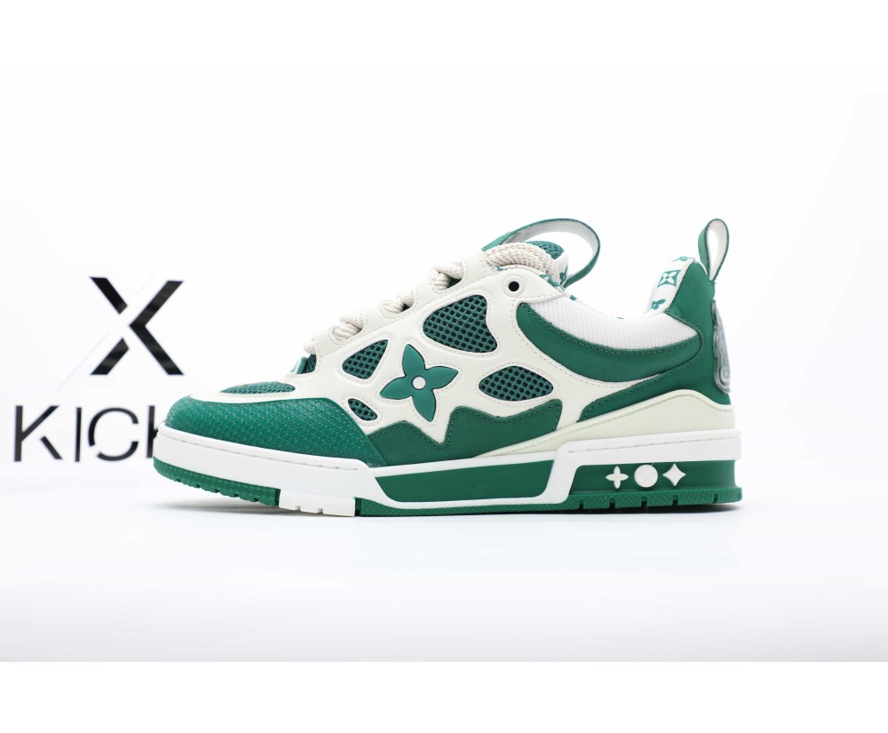 Louis Vuitton LV Skate Sneaker Green White