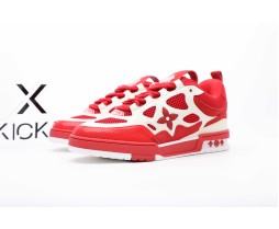 Louis Vuitton LV Skate Sneaker Red White