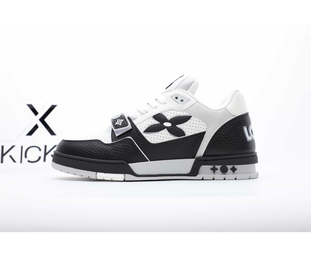 Louis Vuitton LV Trainer Black White