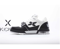 Louis Vuitton LV Trainer Black White