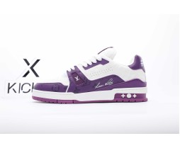 Louis Vuitton Trainer No.54 White Purple
