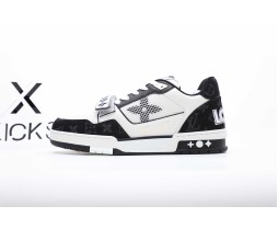 Louis Vuitton Trainer Black White