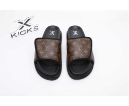 Louis Vuitton Sandal Black Brown
