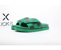 LV Sandal Green Black