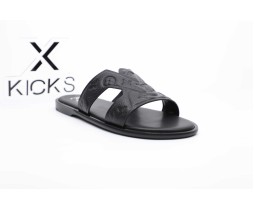 Louis Vuitton Oasis Sandal Black Print
