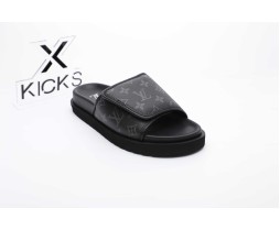 LV Sandal Black Print