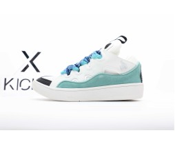 Lanvin Curb Sneaker White Blue