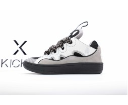 Lanvin Curb Sneaker White Grey Black