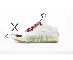 Lanvin Curb Sneaker Print Font