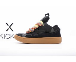 Lanvin Leather Curb Black