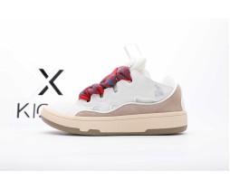 Lanvin Curb Sneaker Beige Seude