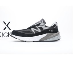 New Balance 990v6 MiUSA Black Grey White