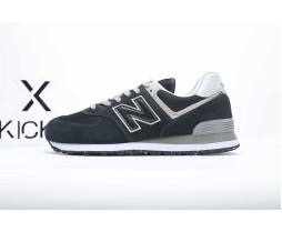 New Balance 574 Black White