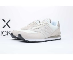 New Balance 574 Ivory Beige White