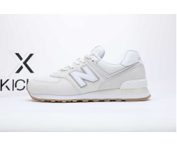 New Balanc 574 White Sail