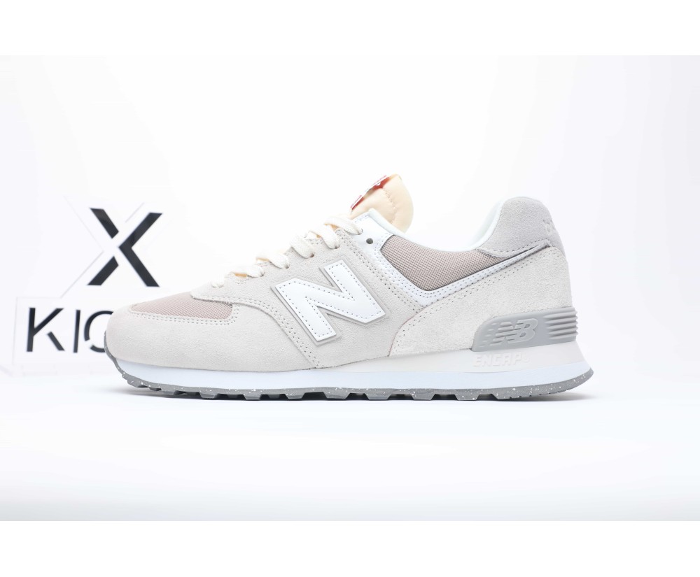 New Balance 574 Sea Salt White