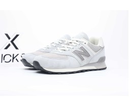 New Balance 574 Heather/Light Aluminum