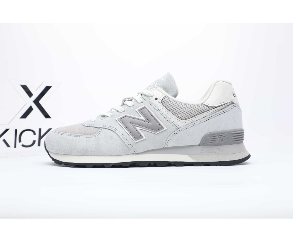 New Balance 574 Heather/Light Aluminum