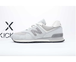 New Balance 574 Heather/Light Aluminum