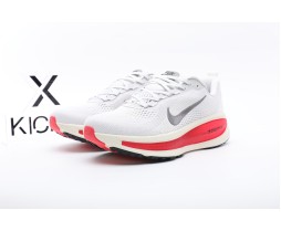 Nike Vomero 18 Platinum Tint Siren Red Light Smoke Grey Metallic Pewter