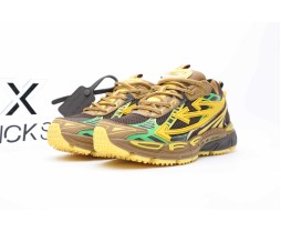 OFF-WHITE Be Right Back Brown Yellow